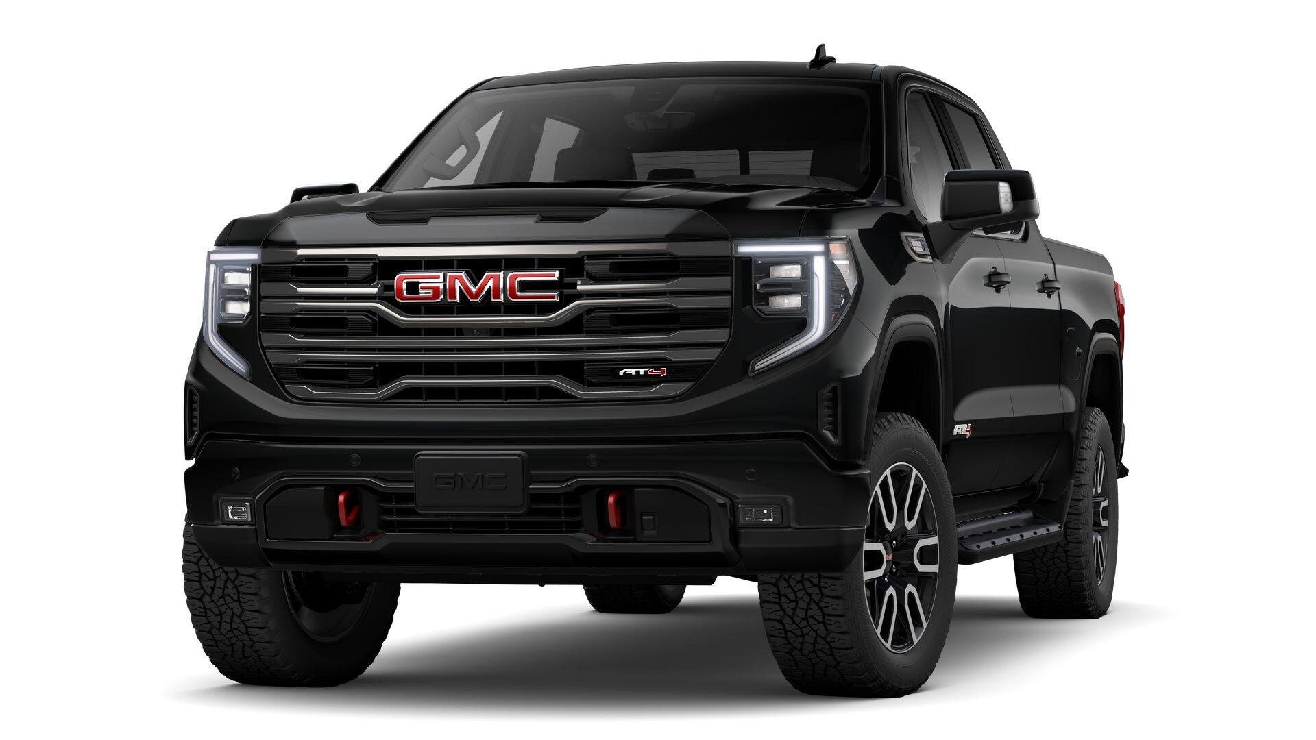 2026 GMC Sierra 1500 Base in Onyx Black — front three-quarter view