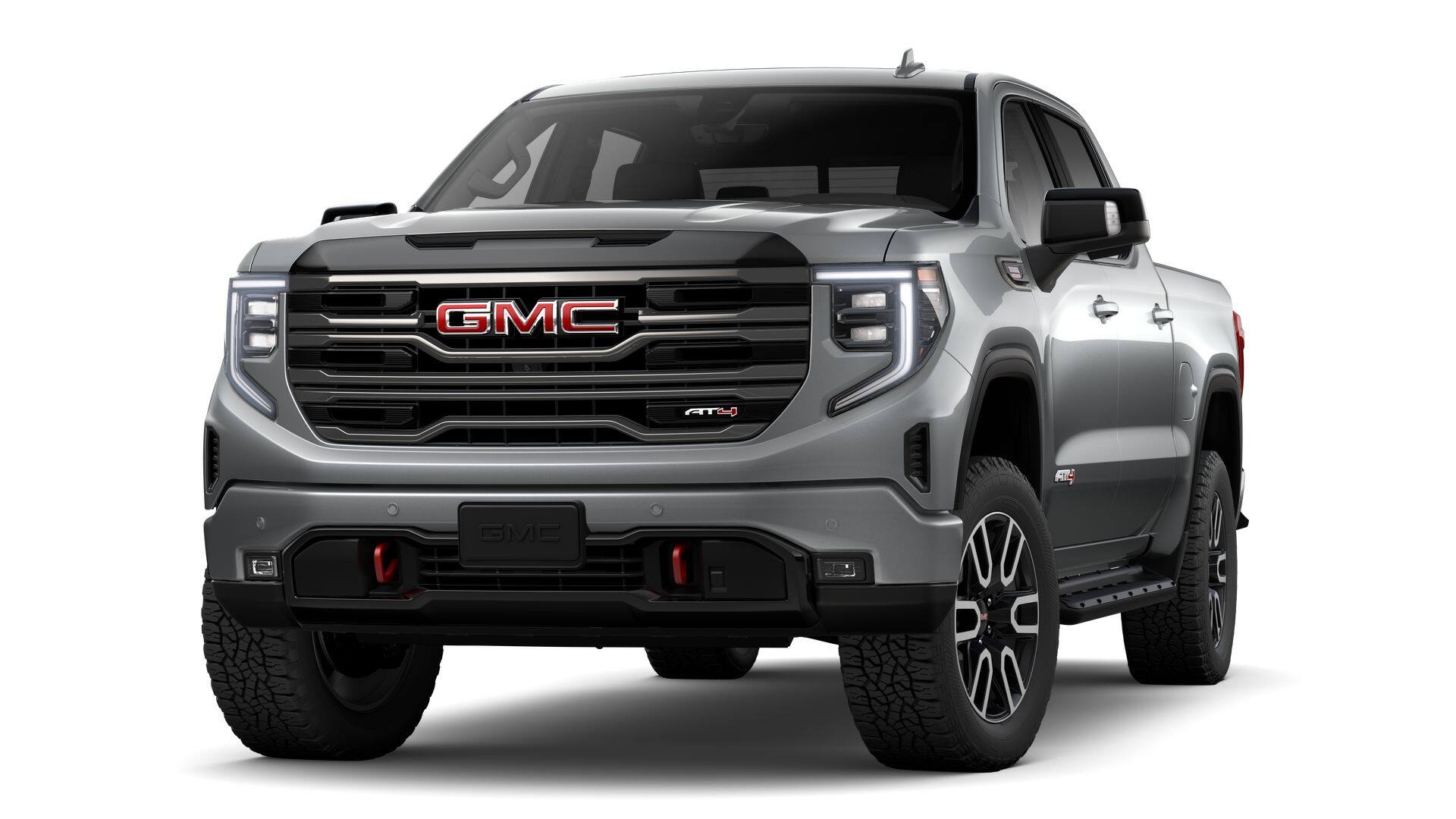 2026 GMC Sierra 1500 Base in Sterling Metallic — front three-quarter view